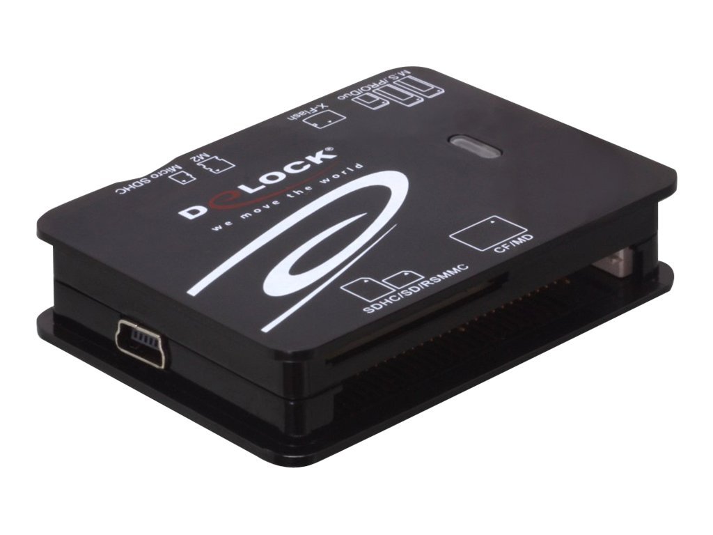 Delock USB 2.0 CardReader All in 1 - Kartenleser - All-in-one (Multi-Format)
