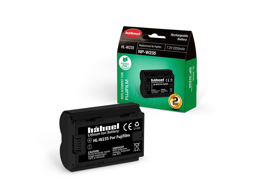Hähnel Hahnel HL-W235 - Fujifilm - 2250 mAh - 7,2 V - Lithium-Ion (Li-Ion), Ansicht 2