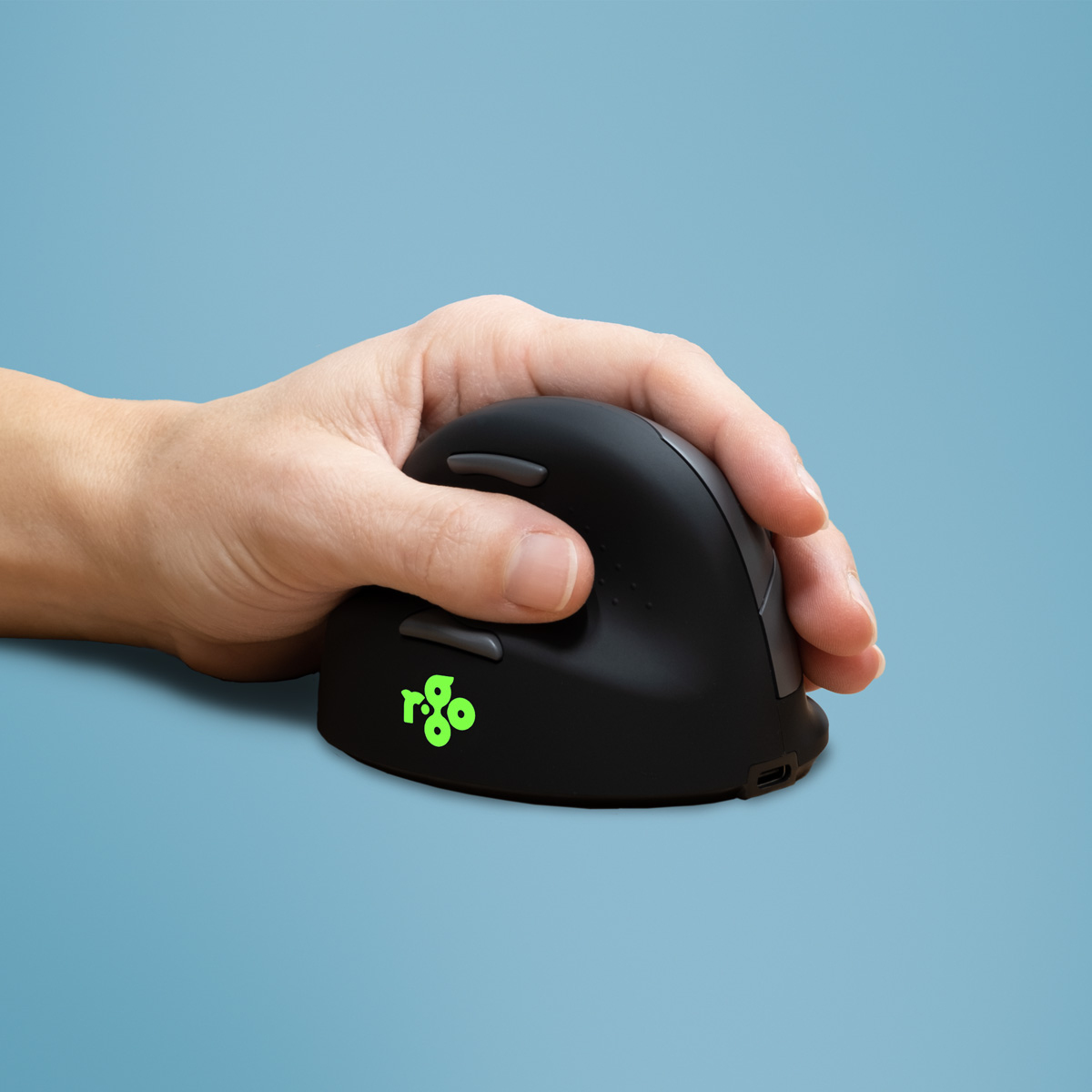 R-Go HE Mouse Ergonomische Maus, Mittel (165-195mm), Ansicht 2
