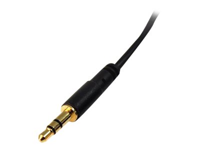 StarTech.com MU10MMS 35 mm Aux-Kabel (3m schlank StSt Audiokabel Kopfhörerkabel  35mm Klinkenkabel)