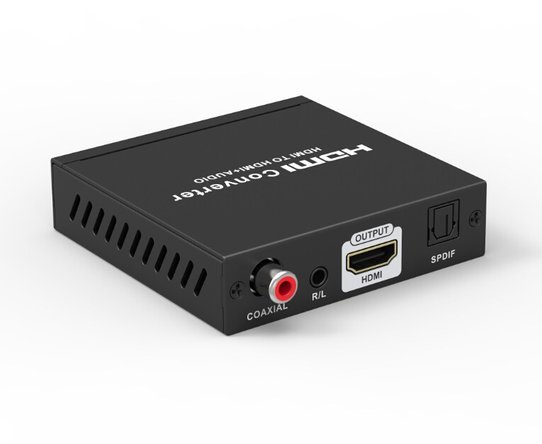 Techly IDATA HDMI-EAC - Aktiver Videokonverter - Schwarz - CE - FCC - RAEE - 480i - 480p - 576i - 576p - 1080i - 1080p, Ansicht 2