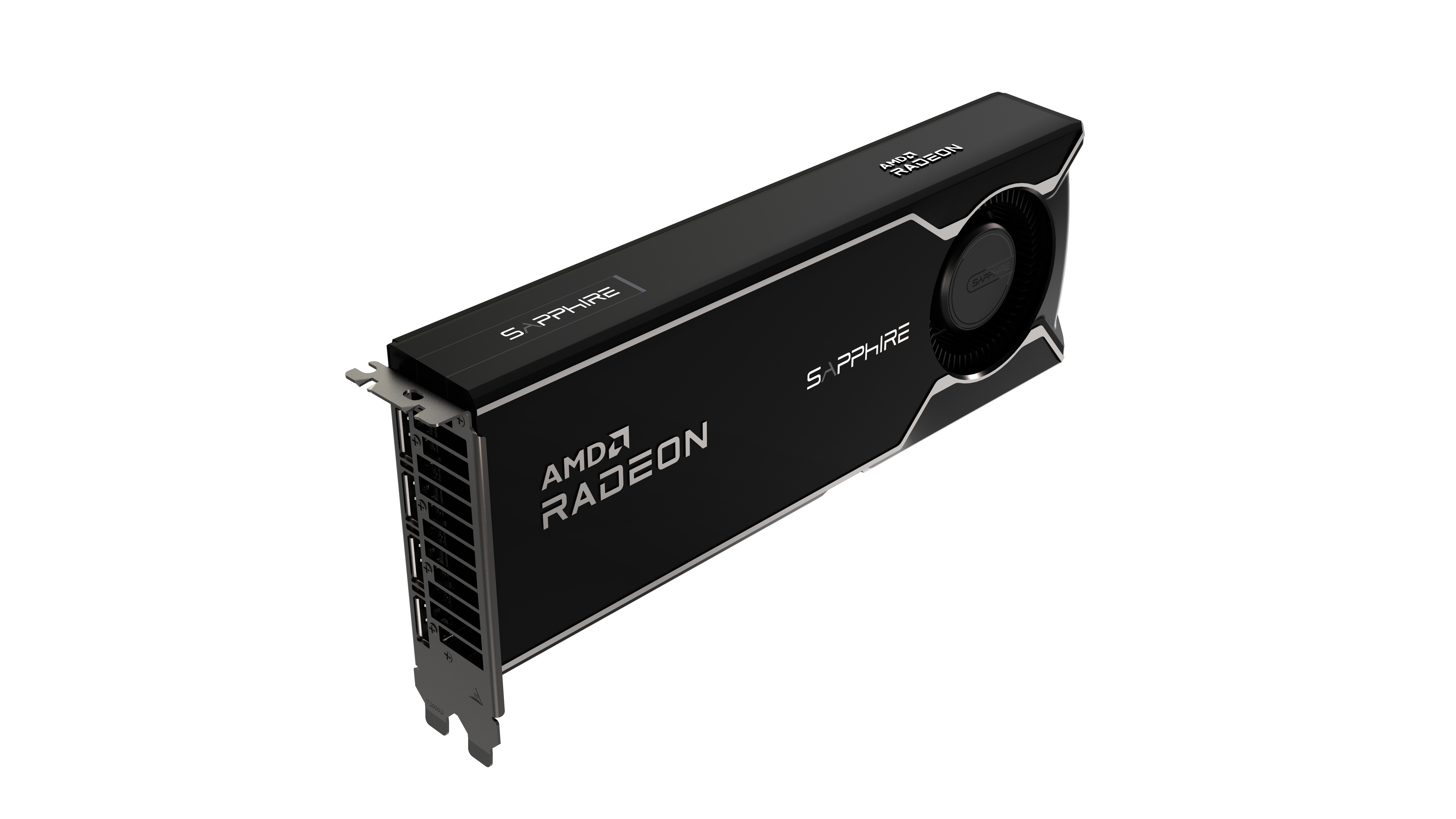 Sapphire Radeon AI Pro R9700 GDDR6.4xDP PCIe5.0 retail - Grafikkarte - PCI-Express, Ansicht 3