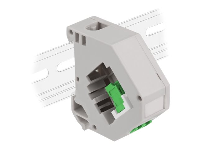 Delock Keystone Jack-DIN-Adapter für Schienenmontage