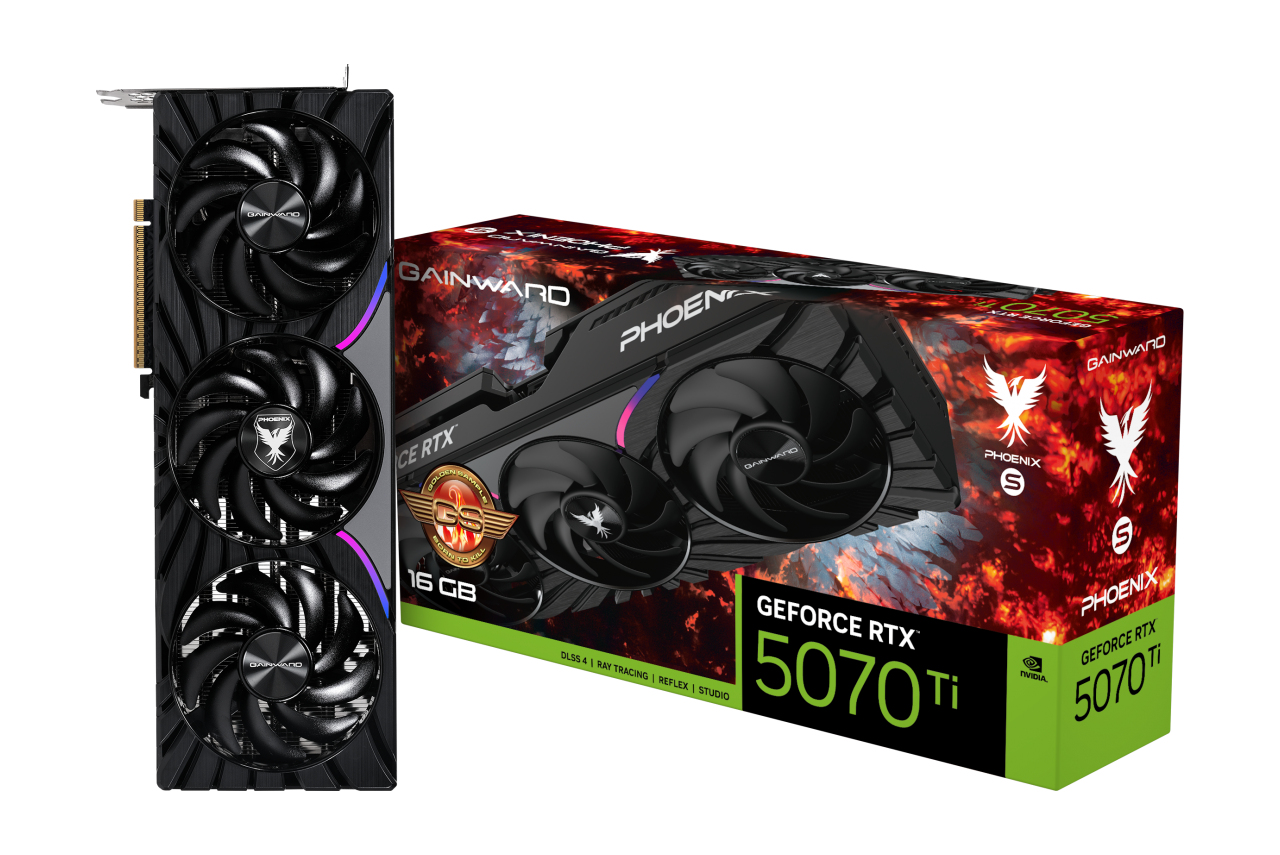 Gainward GeForce RTX 5070 Ti Phoenix-S GS - Grafikkarten, Ansicht 4