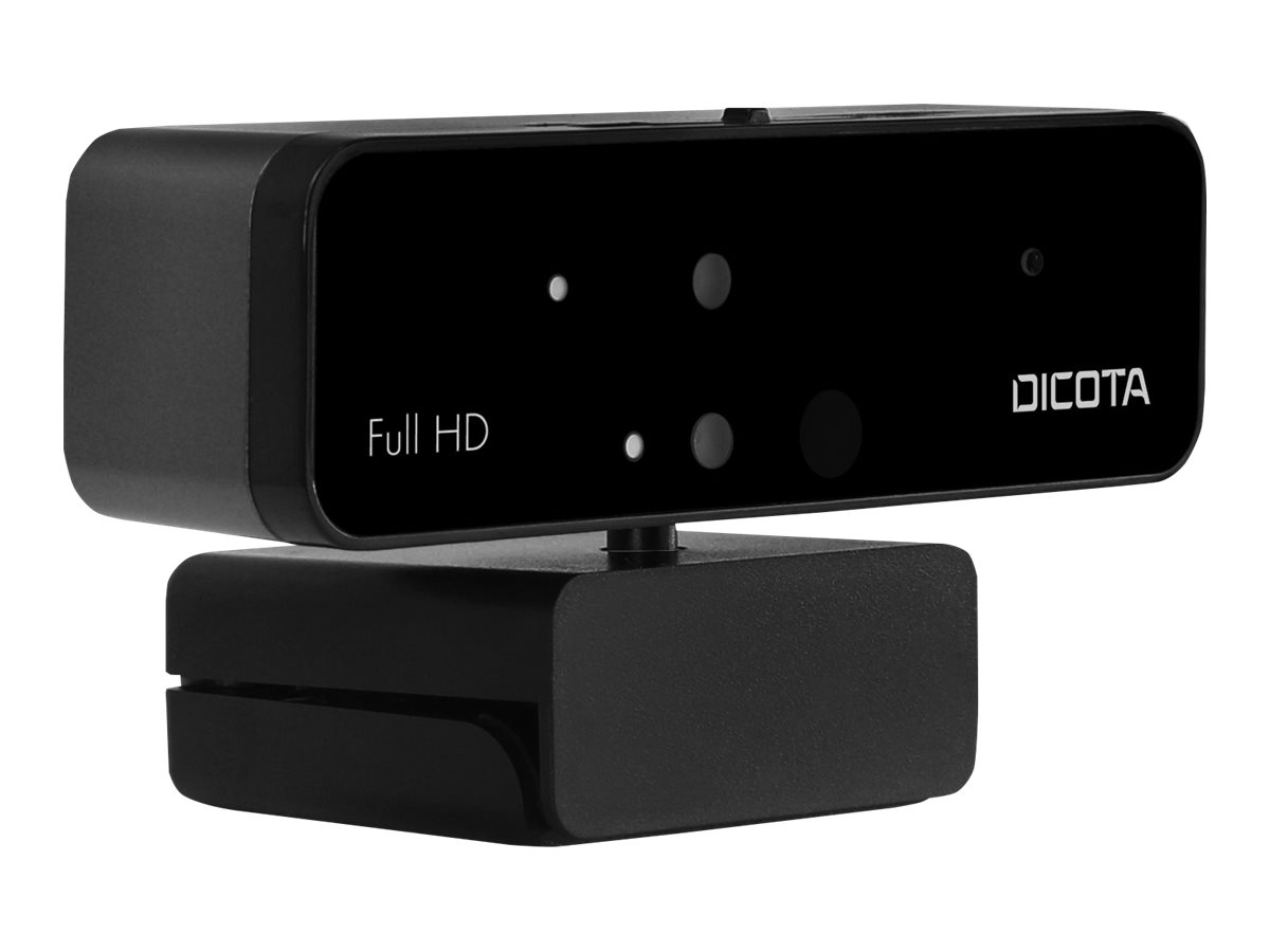 Dicota Webcam PRO Face Recognition - Webcam - Farbe