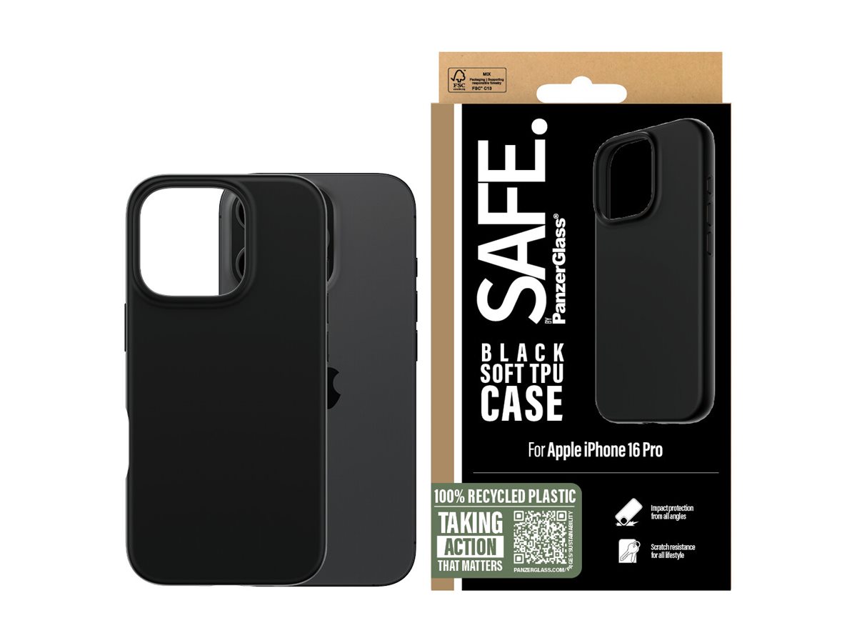 PanzerGlass SAFE. by PanzerGlass - Hintere Abdeckung für Mobiltelefon - Thermoplastisches Polyurethan (TPU), Ansicht 3