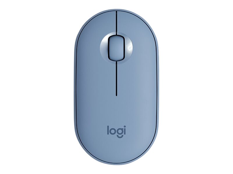 Logitech Pebble M350 - Maus - optisch - 3 Tasten - kabellos - Bluetooth 2.4 GHz - kabelloser Empfänger (USB)