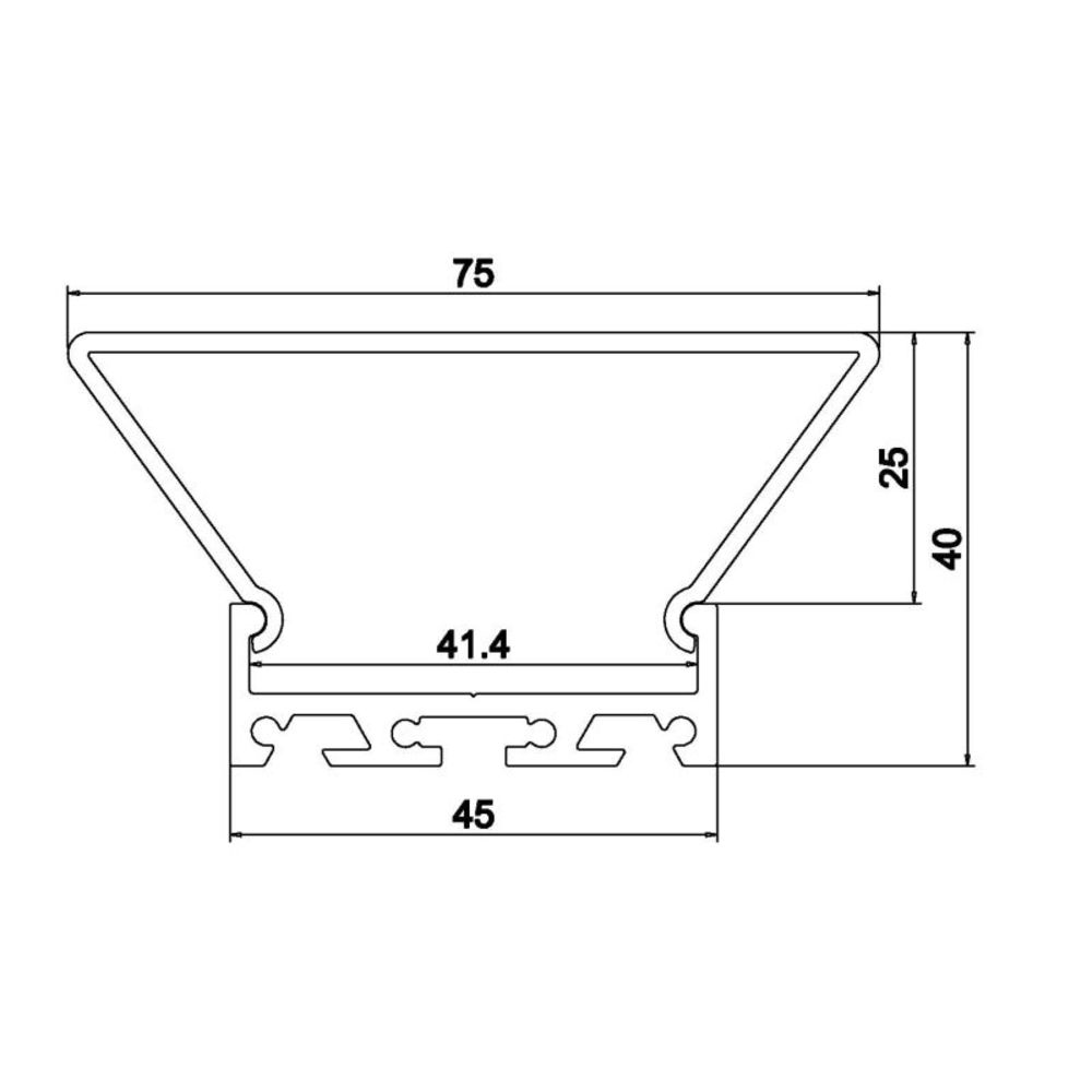 Synergy 21 ALU065-T Profil, Ansicht 2