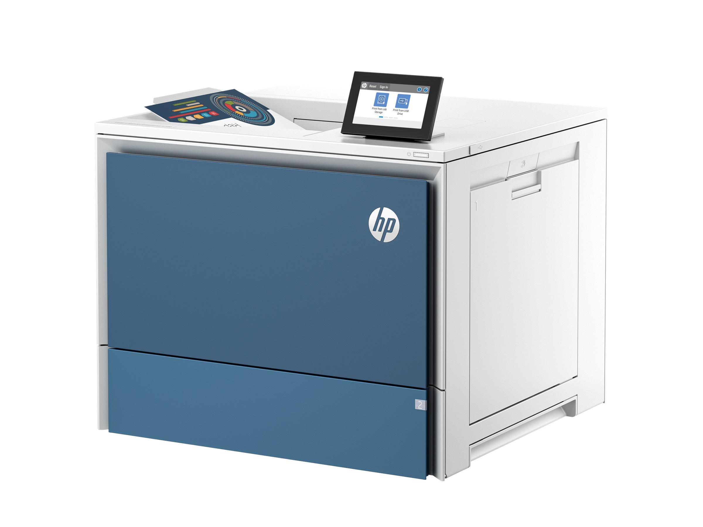 HP Color LaserJet Enterprise 6700dn - Drucker - Farbe - Duplex - Laser - A4/Legal - 1200 x 1200 dpi - bis zu 52 Seiten/Min. (einfarbig)/