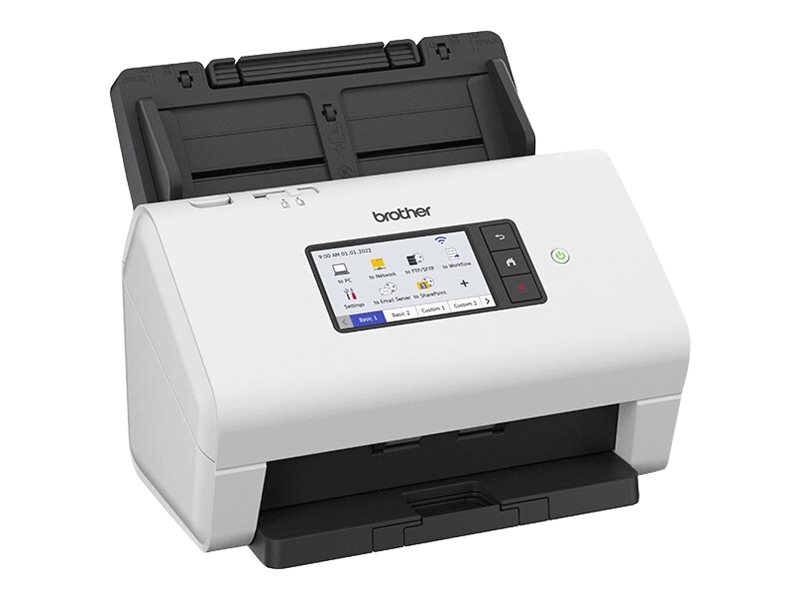 Brother ADS-4900W - Dokumentenscanner - Dual-CIS - Duplex - A4 - 600 dpi x 600 dpi - bis zu 60 Seiten/Min. (einfarbig)