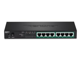 TRENDnet TPE TG84 - Switch - 8 x 101001000 (PoE+)