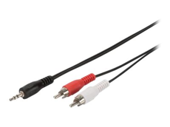 DIGITUS ASSMANN - Audiokabel - mini-phone stereo 3.5 mm männlich zu RCA x 2 männlich