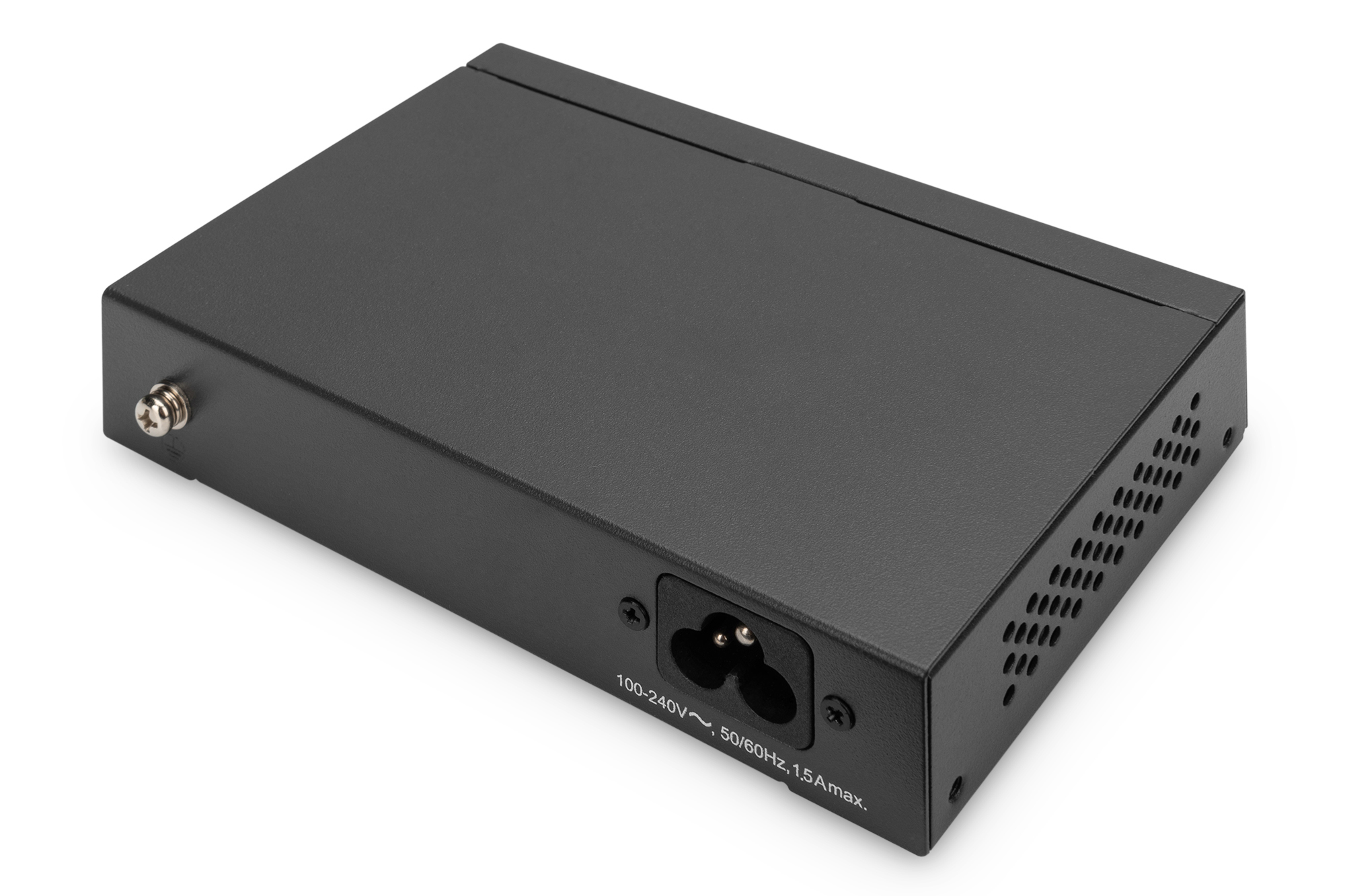 DIGITUS Switch 4-Port PoE Gigabit Ethernet 60W - Switch - 1 Gbps, Ansicht 2