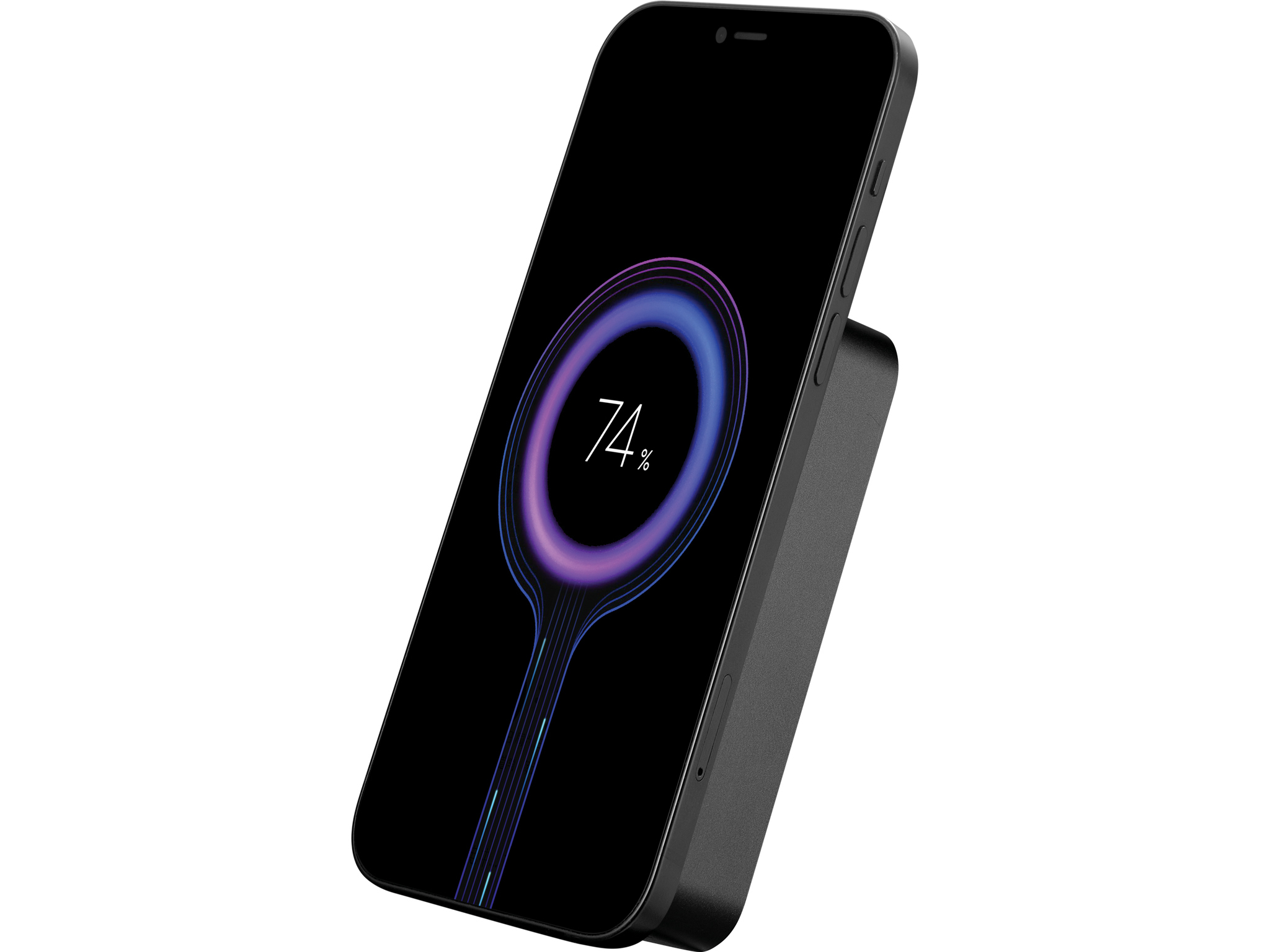 SANDBERG 1000 ALU - Induktive Power Bank - Li - 10000 mAh - 38.5 Wh - 20 Watt - 3 A (24 pin USB-C), Ansicht 4