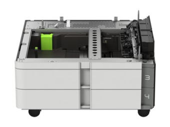 Lexmark Medienfach  Zuführung - 1100 Blätter in 2 Schubladen (Trays)