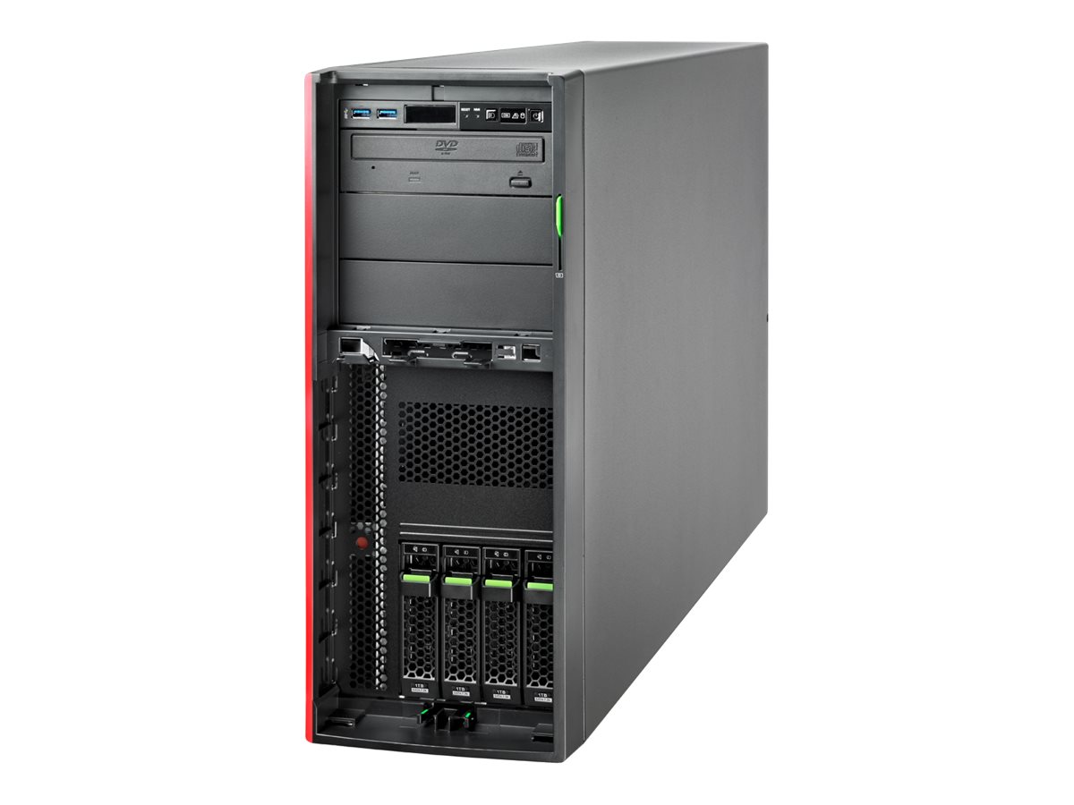 Fujitsu PRIMERGY TX2550 M5 - Server - Tower - 4U - zweiweg - 1 x Xeon Silver 4208  2.1 GHz - RAM 16 GB - SATA - Hot-Swap 6.4 cm (2.5)