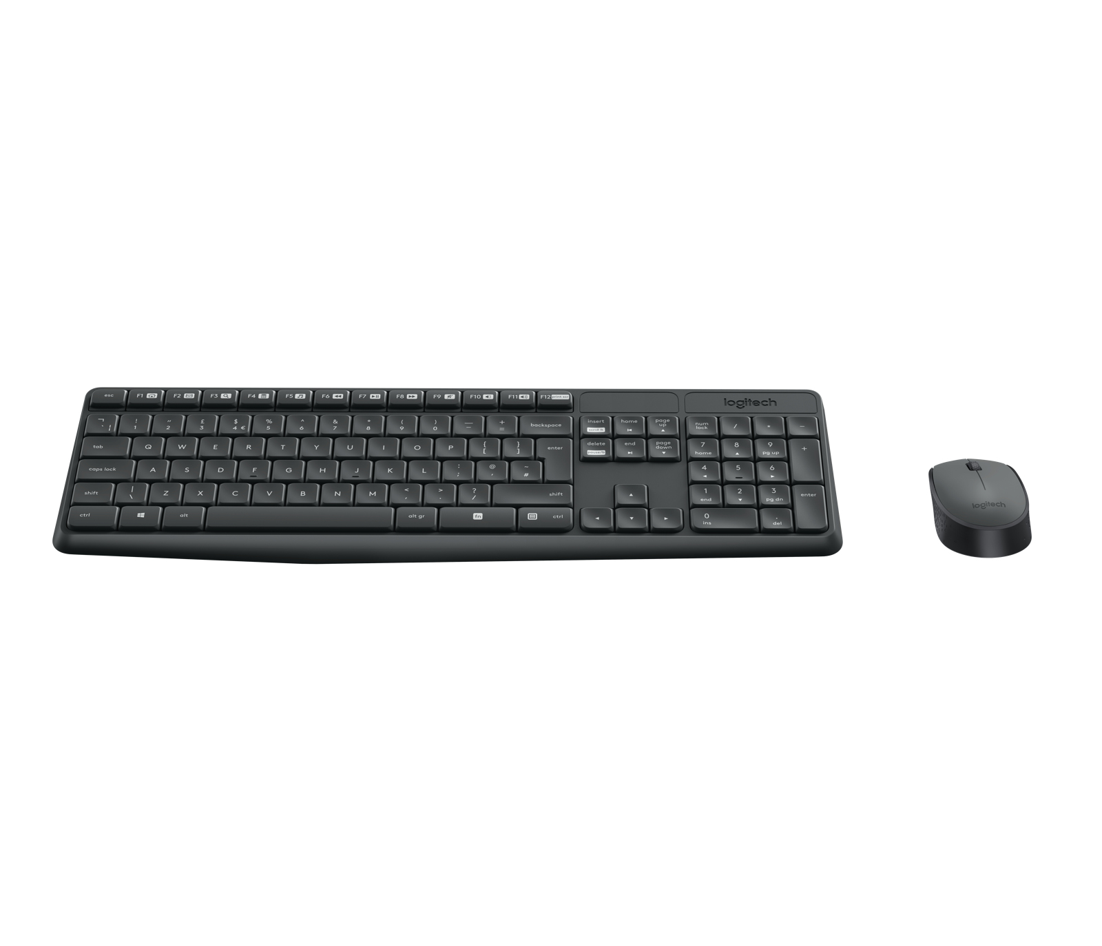 Logitech MK235 - Tastatur-und-Maus-Set - kabellos - TL: Ungarisch, QWERTZ, Ansicht 2