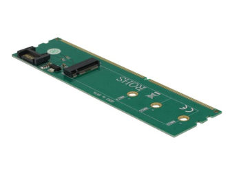 Delock Adapter SATA + DDR3 to M.2 key B - Schnittstellenadapter