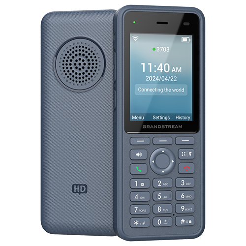 Grandstream WP836 - Schnurloses VoIP-Telefon - mit Bluetooth-Schnittstelle - IEEE 802.11a/b/g/n/ac/ax (Wi-Fi), Ansicht 2