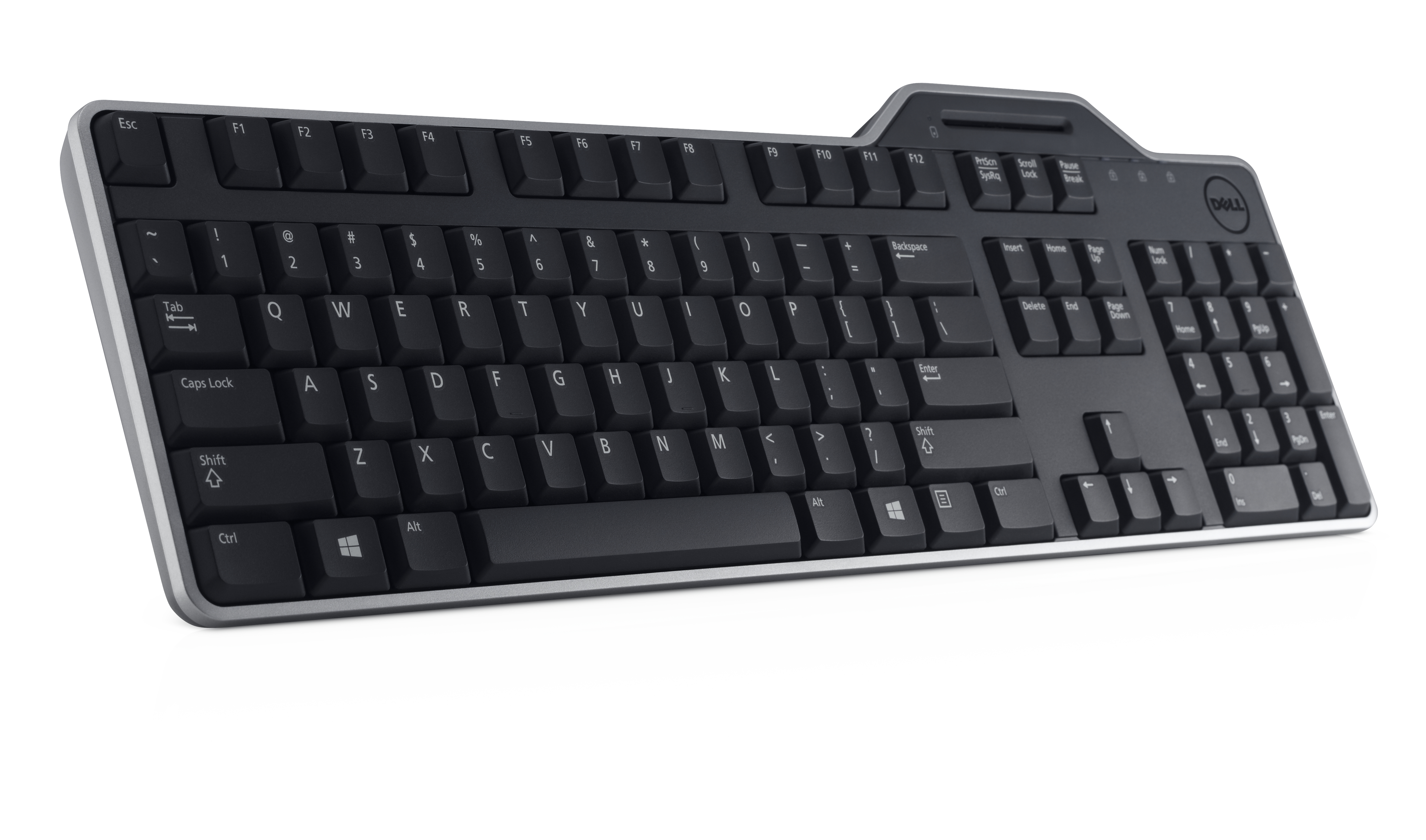 Dell KB-813, Volle Größe (100%), Kabelgebunden, USB, QWERTY, Schwarz