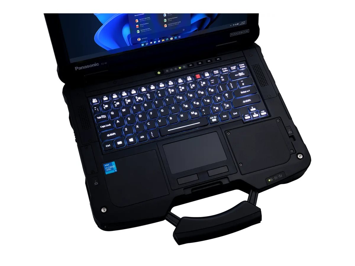 Panasonic Toughbook 40 - Robust - Intel Core Ultra 5 235H / 2.4 GHz - Win 11 Pro - Arc Graphics 140T - 16 GB RAM - 512 GB SSD TCG Opal Encryption, NVMe - 35.6 cm (14")