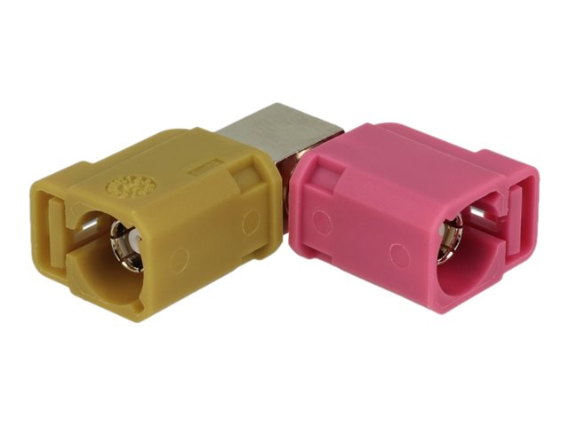 Delock Adapter FAKRA H jack 90° > FAKRA K jack