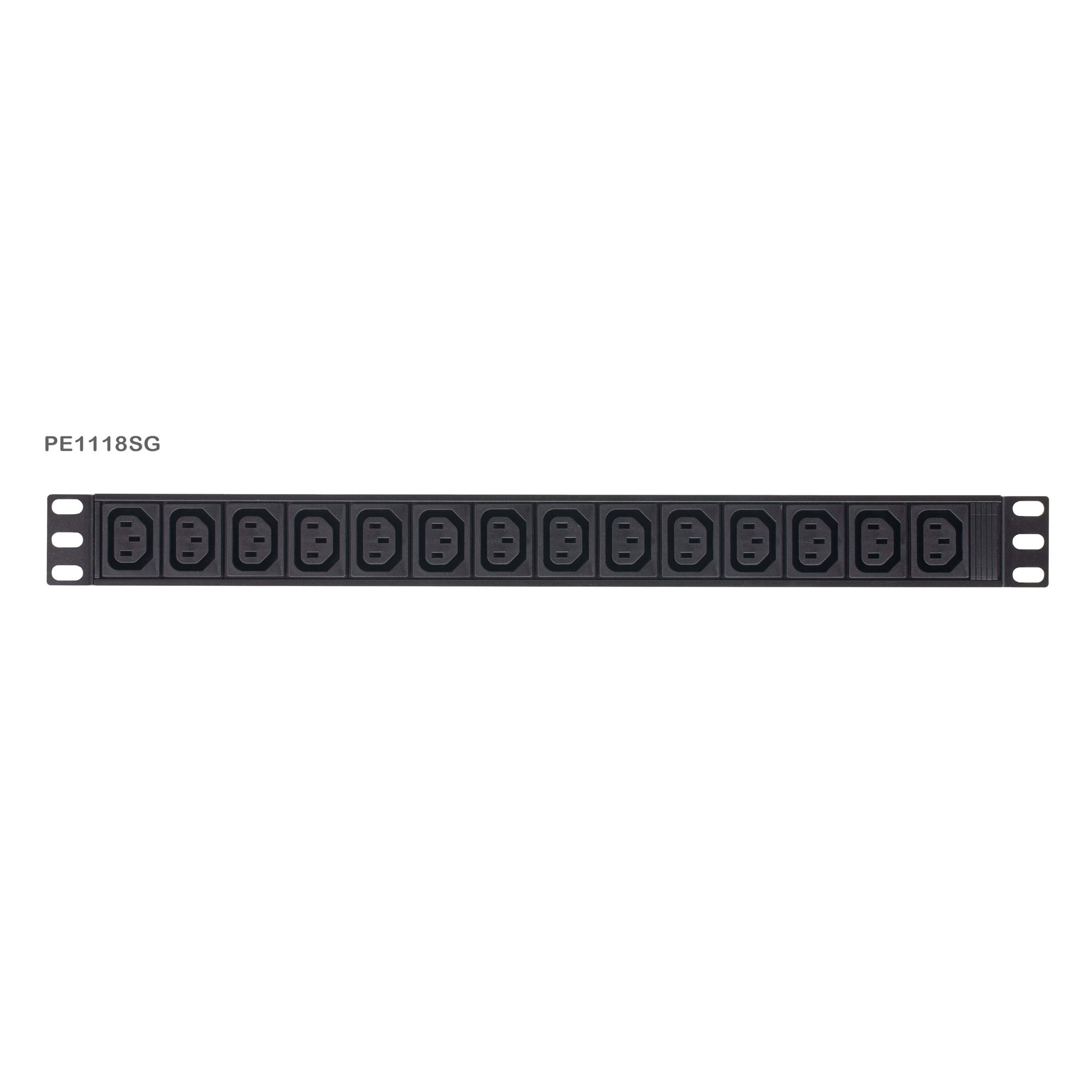 ATEN PE1118SG Basis PDU mit MessfunktionÜberspannungsschutz - PC-/Server Netzteil - 19, Ansicht 3