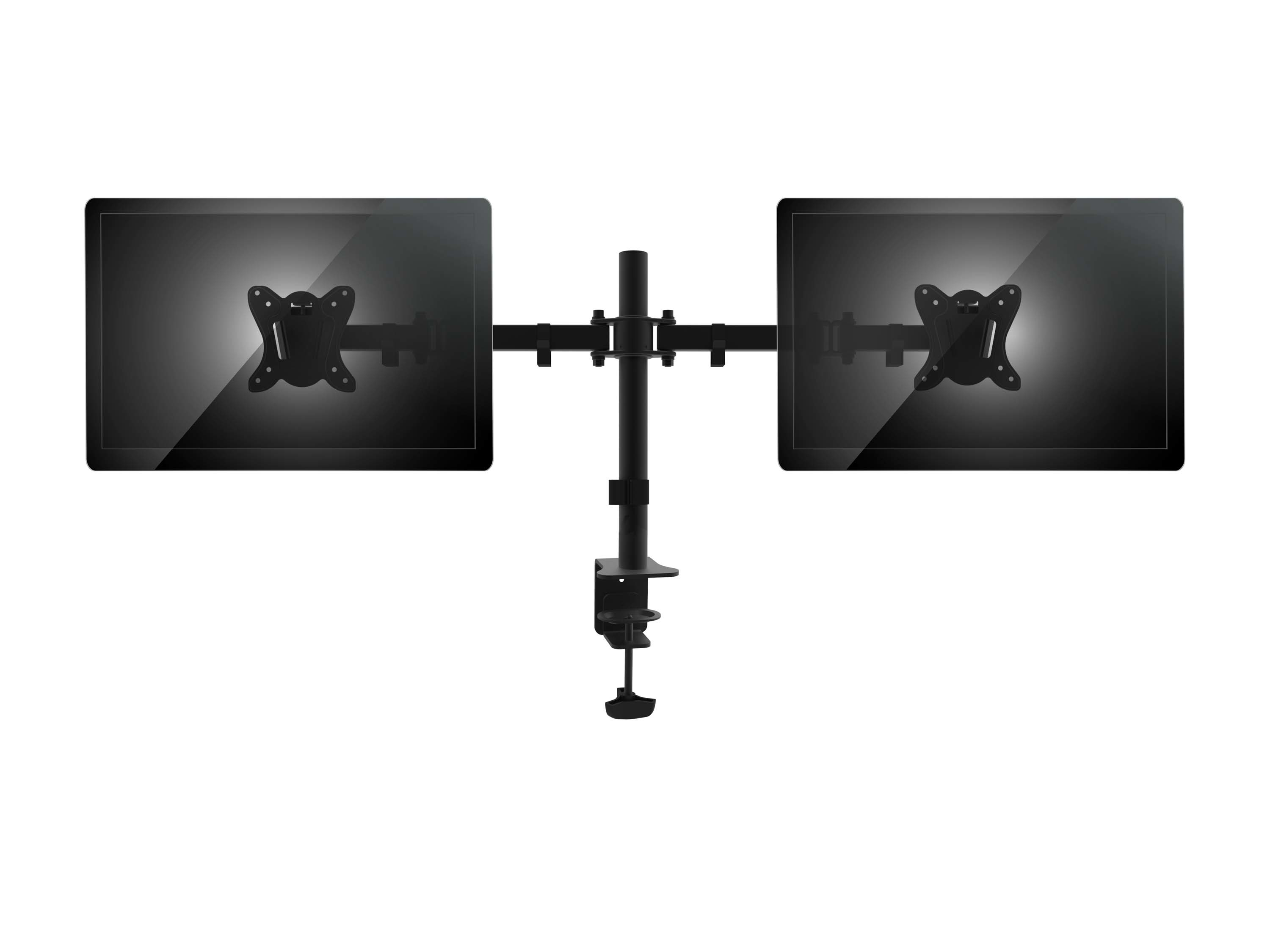 Equip Pro Articulating Dual Monitor Desk Mount Bracket - Befestigungskit - Voll beweglich - 2 LCD-Displays - 33-68.6 cm, Ansicht 3