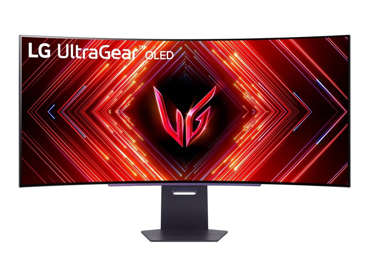 LG UltraGear 45GS95QE-B - OLED-Monitor - Gaming - gebogen - 114.3 cm (45")