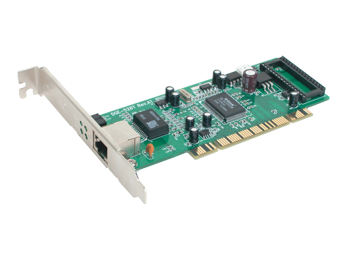 Adapter / PCI / 1x 10/100/1000TX / 32-Bit PCI 2.2 / ACPI / WOL / Realtek Chipsatz / BootROM Sockel / inkl. Low Profile Slotblech