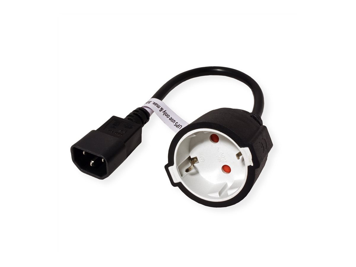 VALUE Spannungsversorgungs-Verlängerungskabel