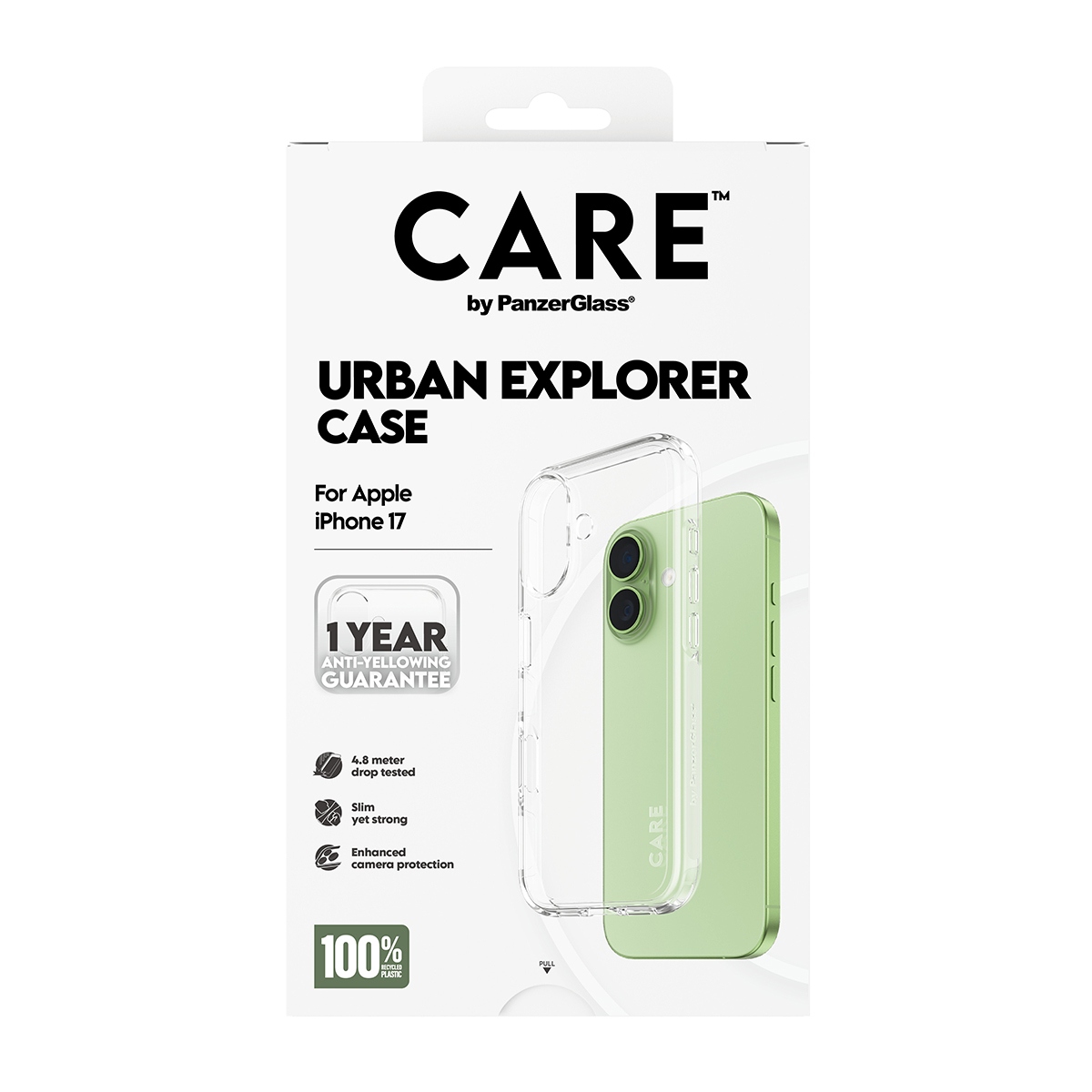 PanzerGlass CARE Flagship Case transp. Urban Explorer w. Clear Frame iPhone 17, Ansicht 3