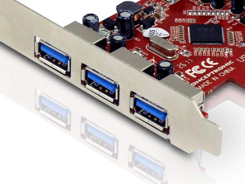 Conceptronic C4USB3EXI - USB-Adapter - PCIe, Ansicht 3