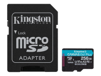 Flash-Speicherkarte (microSDXC-an-SD-Adapter inbegriffen) - 256 GB - A2 / Video Class V30 / UHS-I U3 / Class10