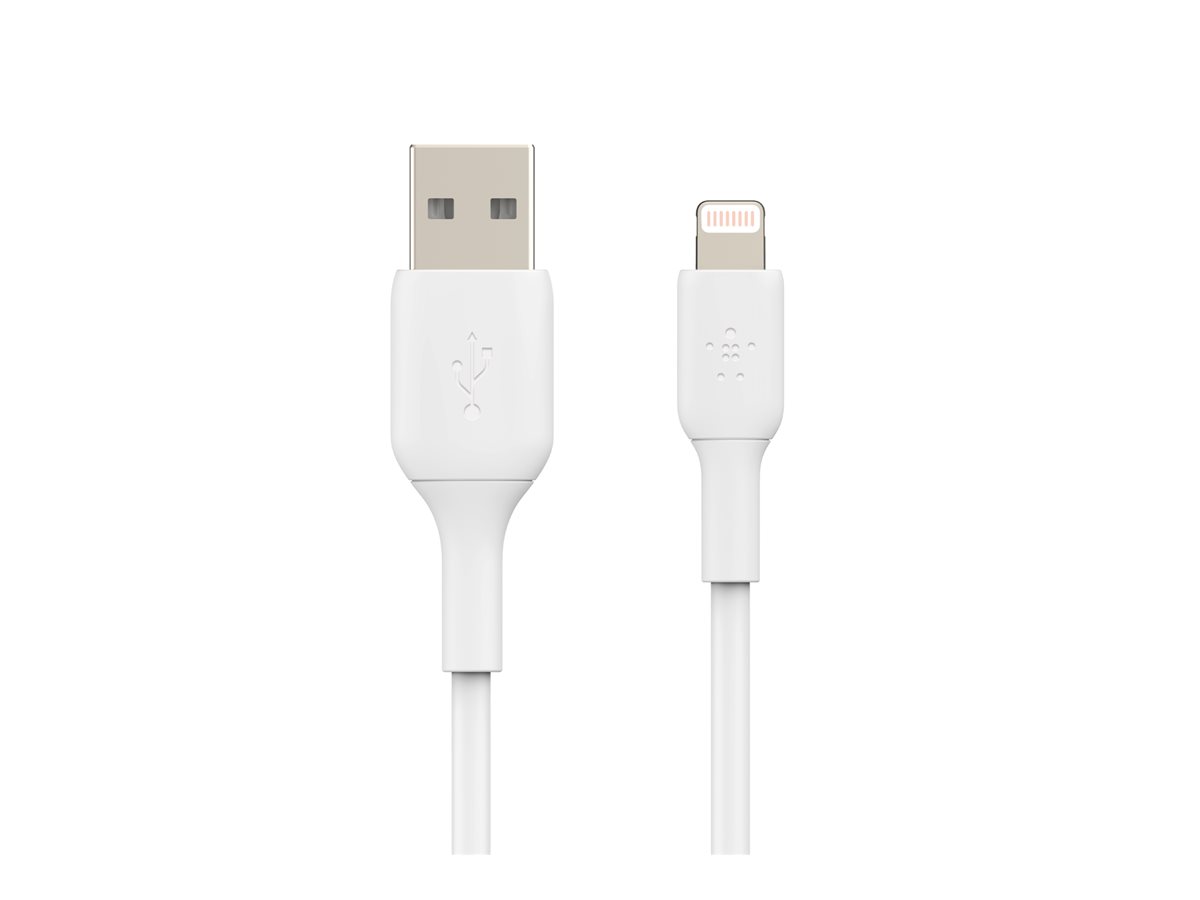 Belkin BOOST CHARGE - Lightning-Kabel - Lightning männlich zu USB männlich - 2 m - weiß - für Apple 10.5-inch iPad Pro, Ansicht 3