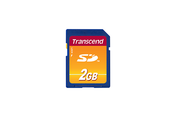 Transcend Flash-Speicherkarte - 2 GB - SD, Ansicht 4