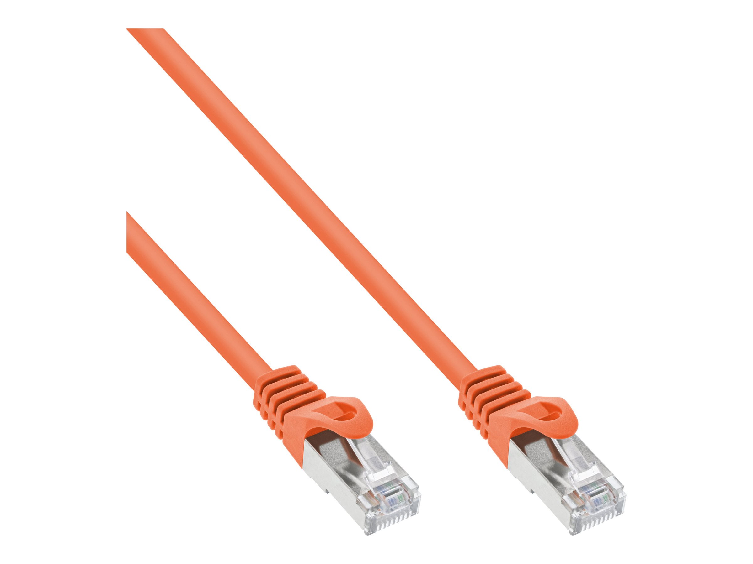 InLine Patchkabel - SF/UTP - Cat.5e - orange - 7,5m Image