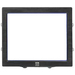 Elo Touch Solutions Elo Front-Mount Bezel - Befestigungskit - für Monitor - stainless steel Aluminium Stahl kaltgewalzter Stahl - Bildschirmgröße: 43.2 cm (17)