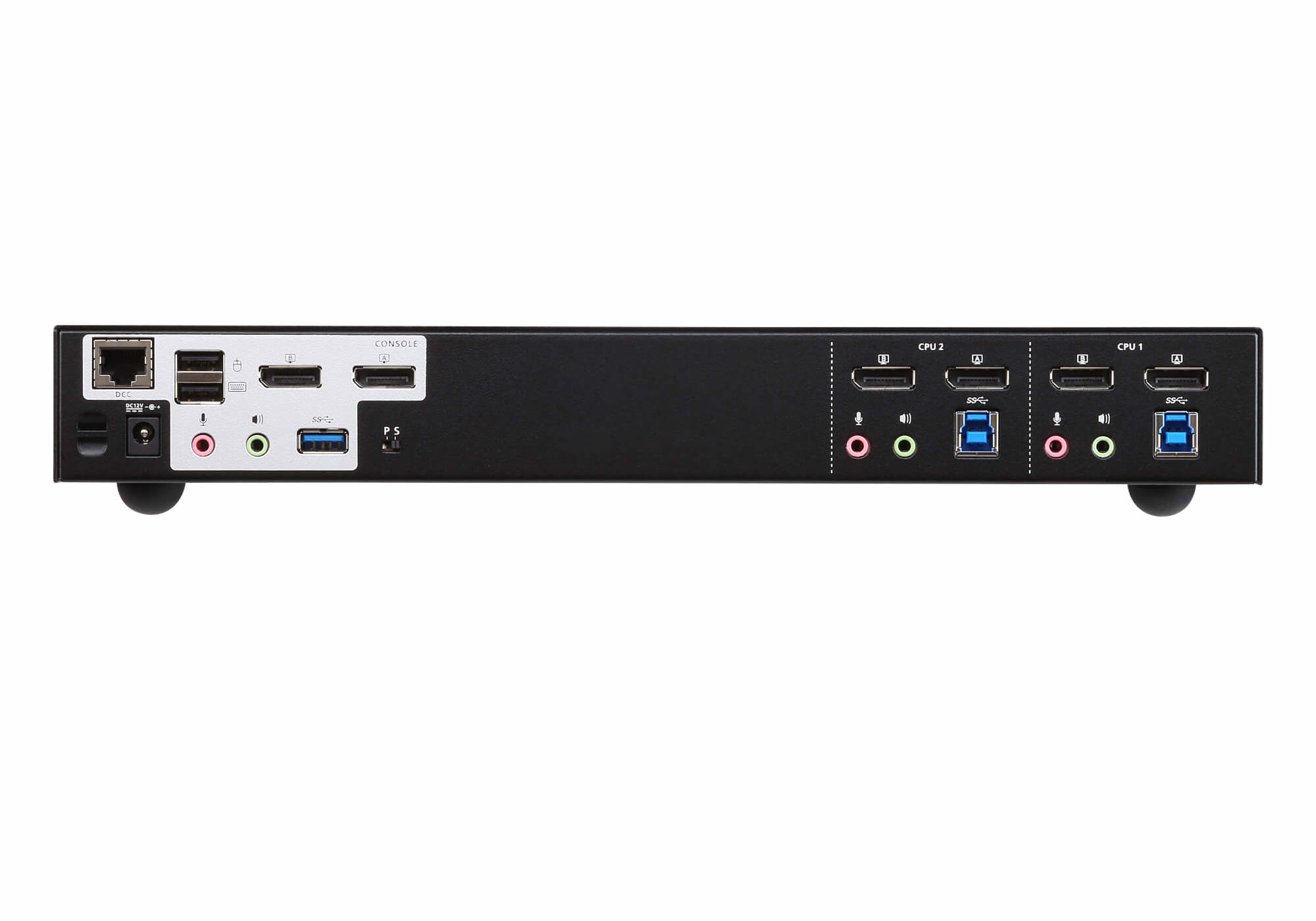 ATEN CS1942DP - KVM-/Audio-/USB-Switch - 2 x KVM/Audio, Ansicht 3