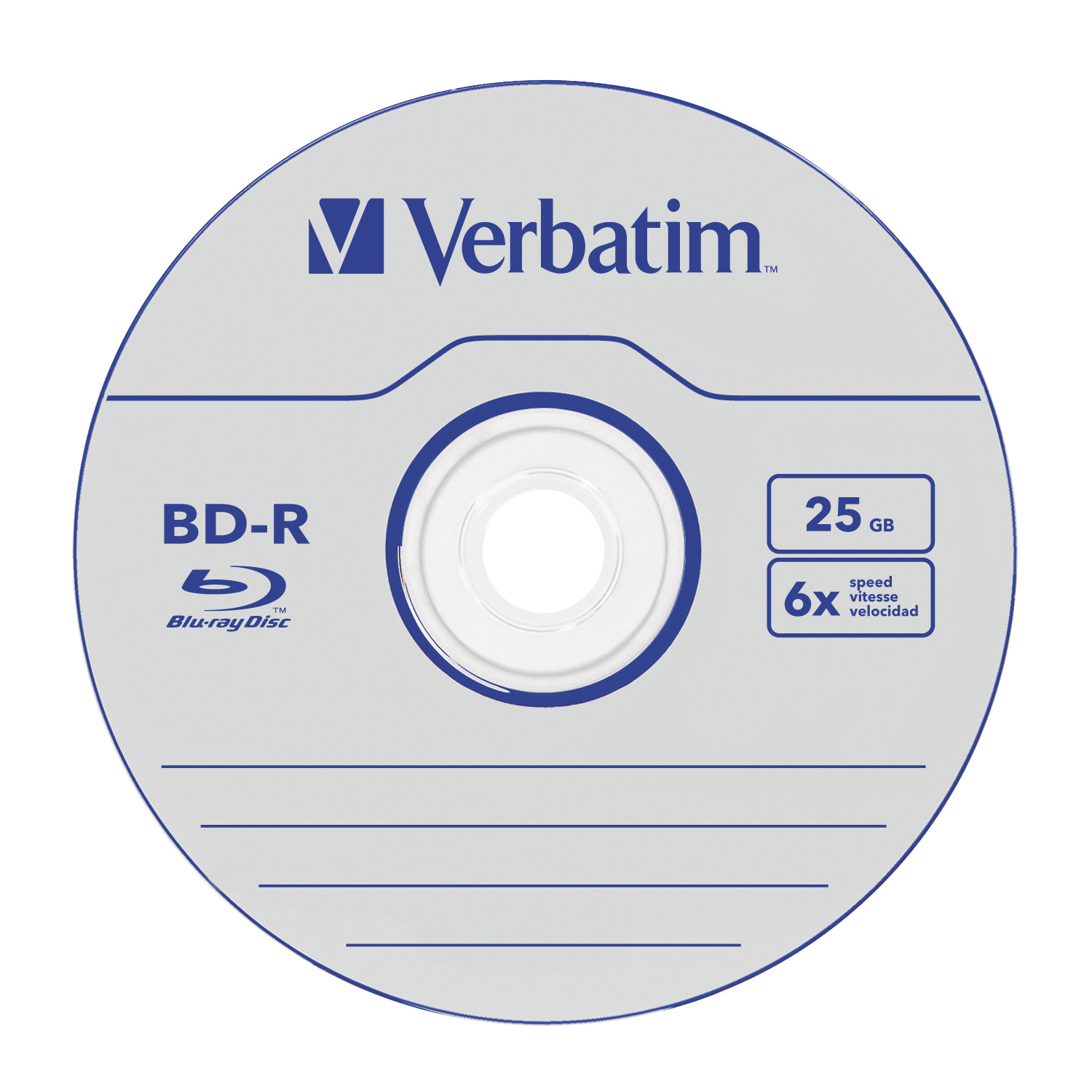 Verbatim DataLife - 50 x BD-R - 25 GB 6x - Spindel, Ansicht 3