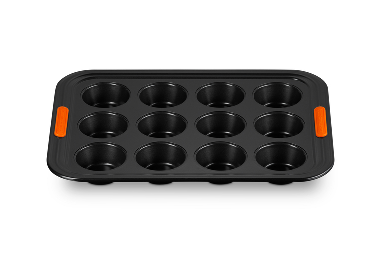 Le Creuset Muffin Tin Carbon Steel Non-Stick NonStick 12pcs 46058000010000, Ansicht 2