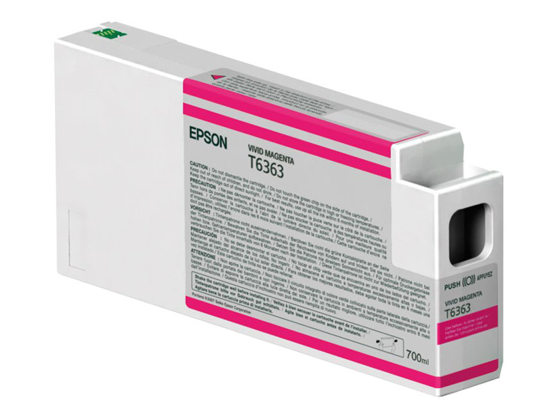 Epson UltraChrome HDR - 700 ml - Vivid Magenta - original - Tintenpatrone - für Stylus Pro 7700, Pro 7890, Pro 7900, Pro 9700, Pro 9890, Pro 9900, Pro WT7900