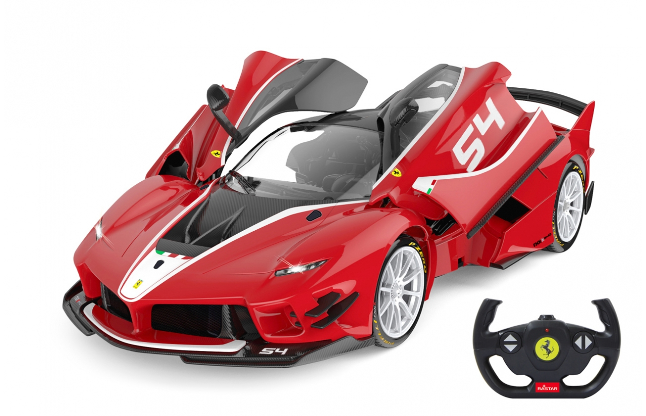 JAMARA Ferrari FXX K Evo 1:14 rot 2.4 GHz A Tür manuell - Sportwagen - 1:14 - 6 Jahr(e), Ansicht 2