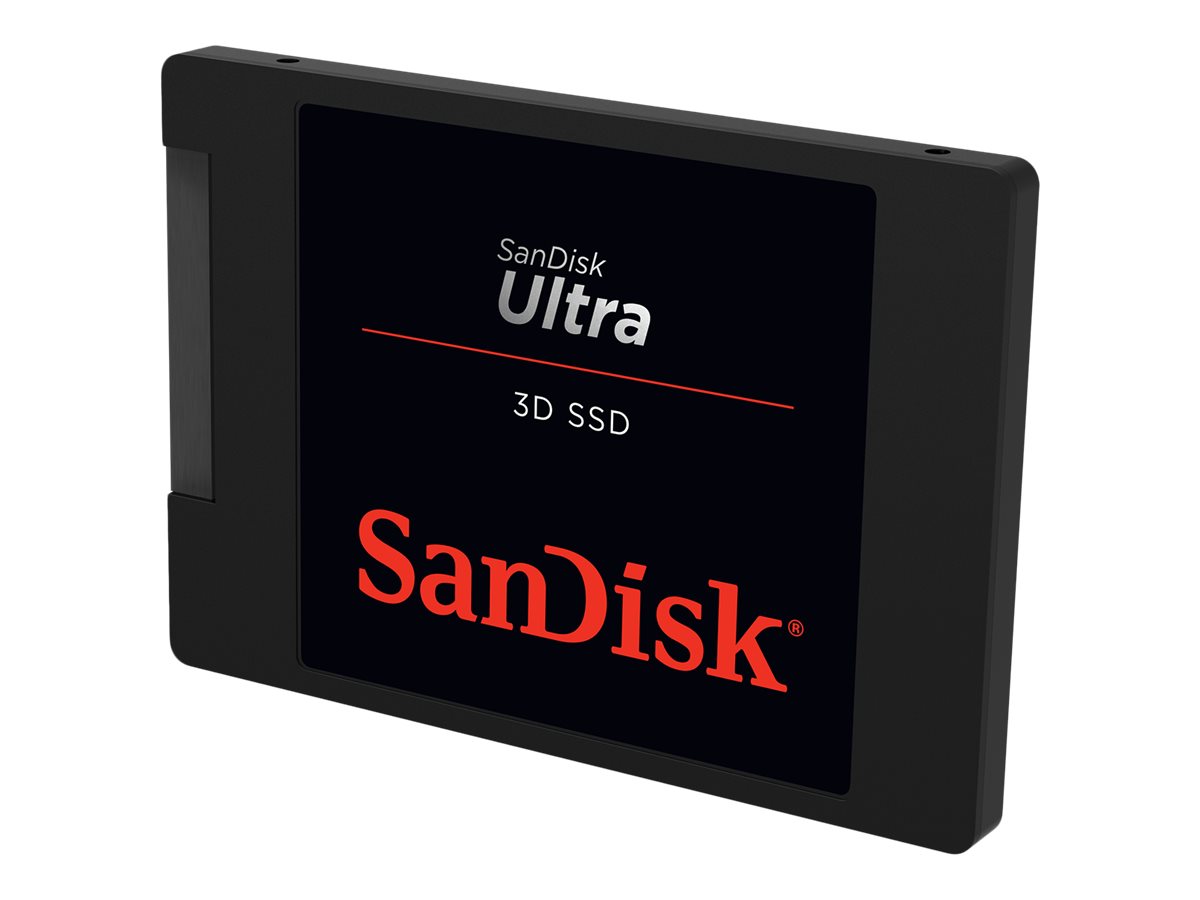 SanDisk Ultra 3D - SSD - 500 GB - intern - 2.5" (6.4 cm)