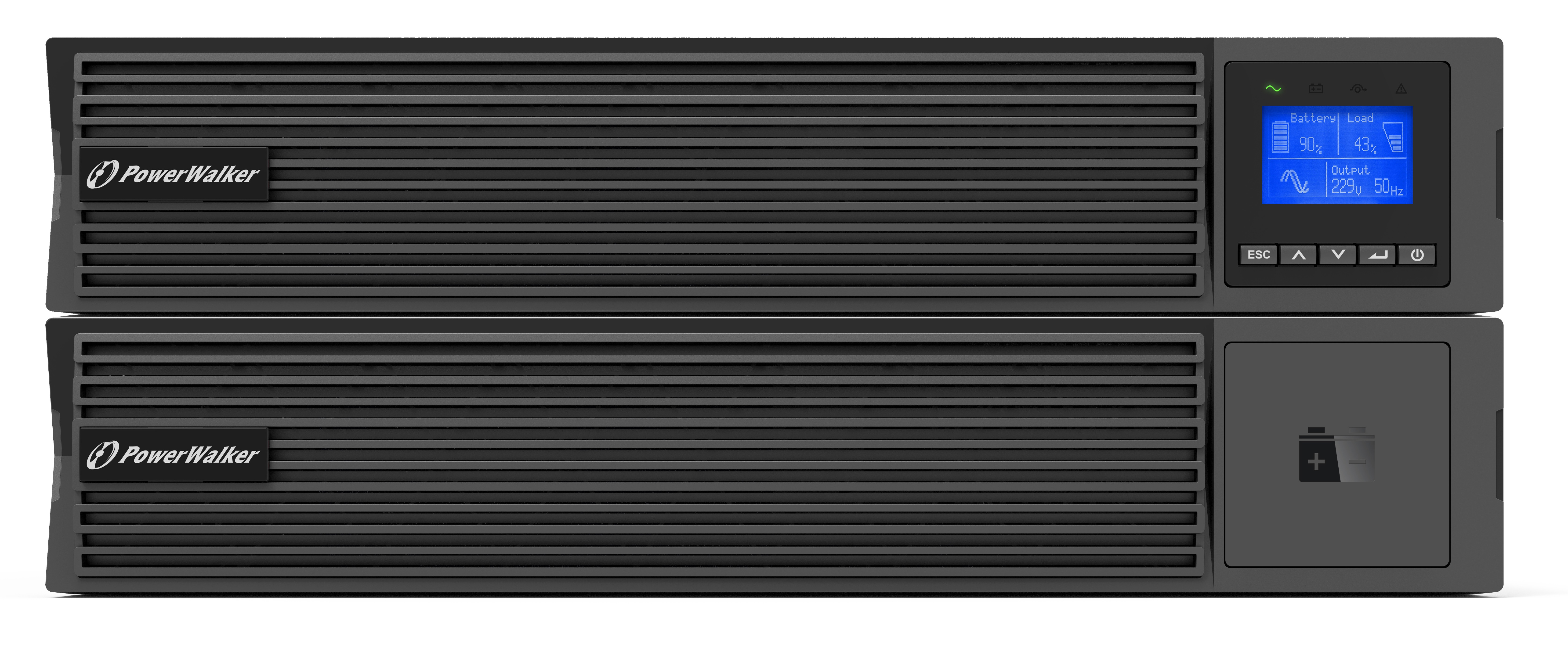 BlueWalker PowerWalker VFI 3000 ICR IoT - USV (in Rack montierbar/extern), Ansicht 4