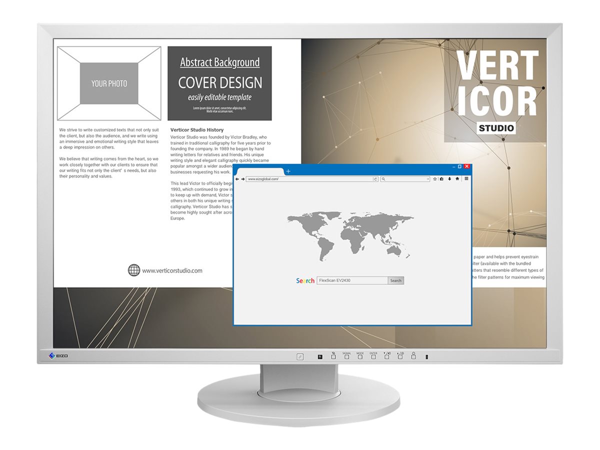 Eizo EV2430 24 IN IPS GREY (EV2430-GY)