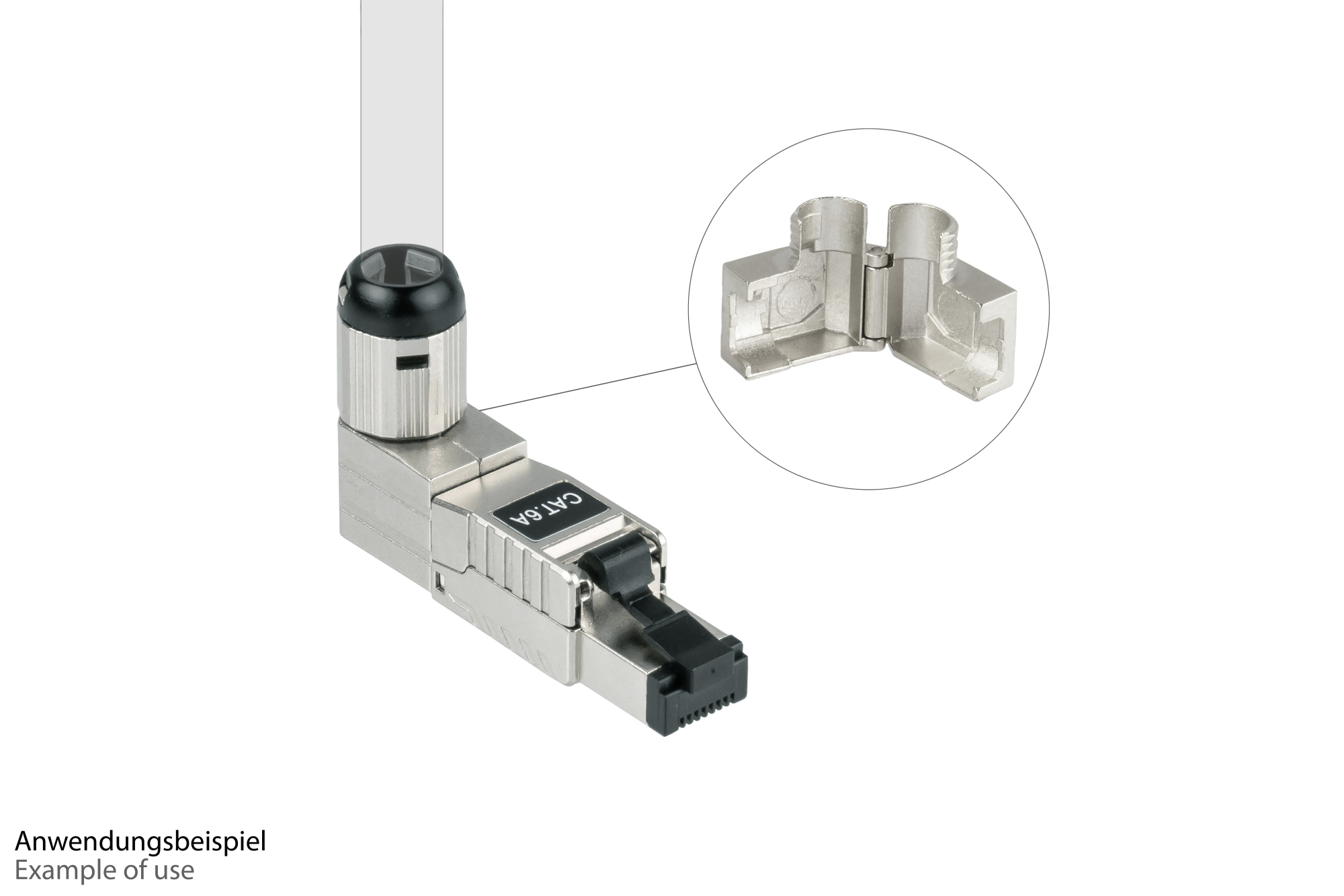 Good Connections RJ45 Stecker Cat. 6a feldkonfektionierbar - Verlegekabel - Netzwerk, Ansicht 2