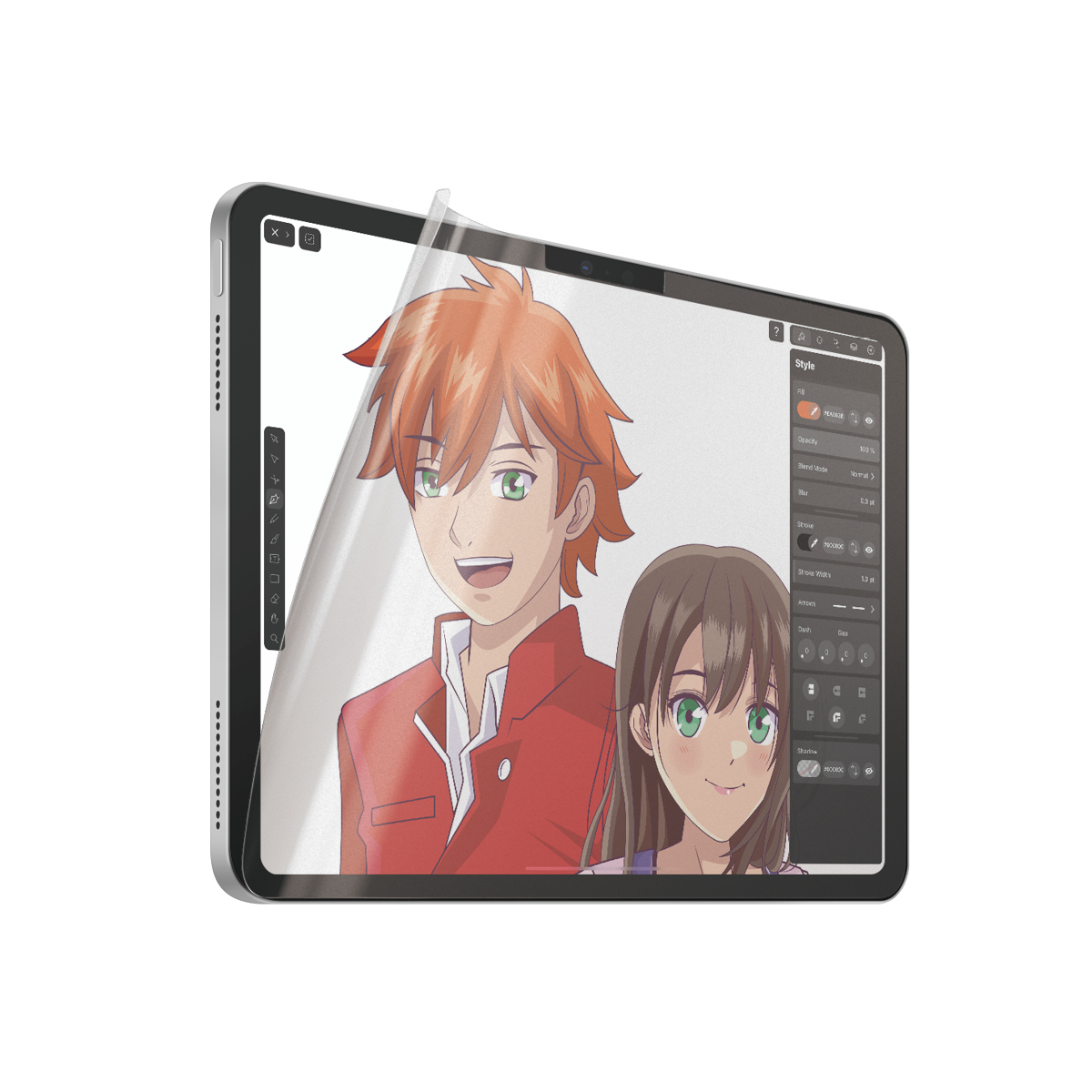 PanzerGlass Bildschirmschutz für Tablet - ultrabreite Passform - Folie - für Apple 10.9-inch iPad (10. Generation), Ansicht 2