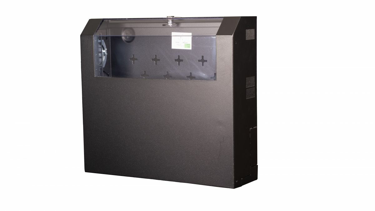Equip Netzwerkschrank 19 05U Stahltür schwarz - Rack, Ansicht 3