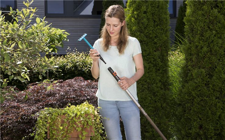 Gardena 08925-20 - Handrechen - Stahl - Duroplast - Schwarz - Orange - 1 Stück(e) - 85 mm, Ansicht 2